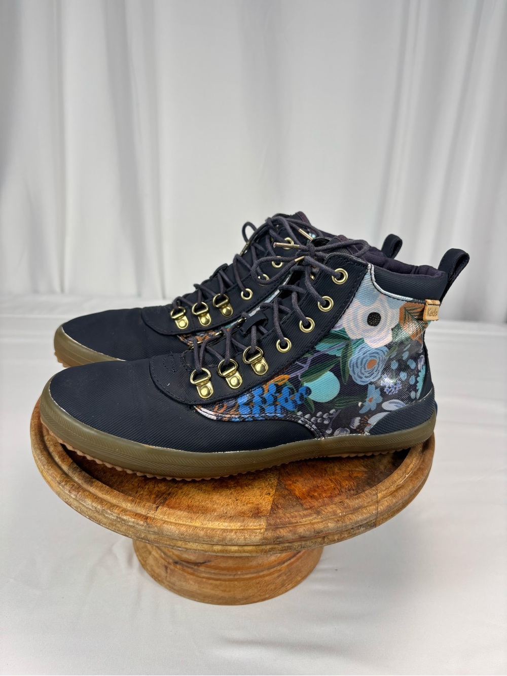 Keds x Rifle Paper Co Scout Floral Hiking Boots Size 9